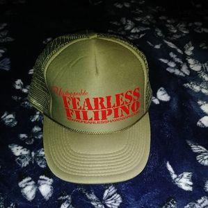 Fearless Filipino / Hawaiian Snap Back Trucker Hat